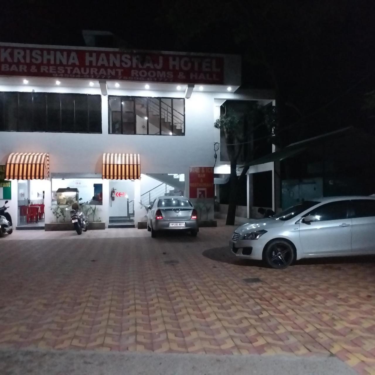Krishna Hansraj Hotel Una  Buitenkant foto